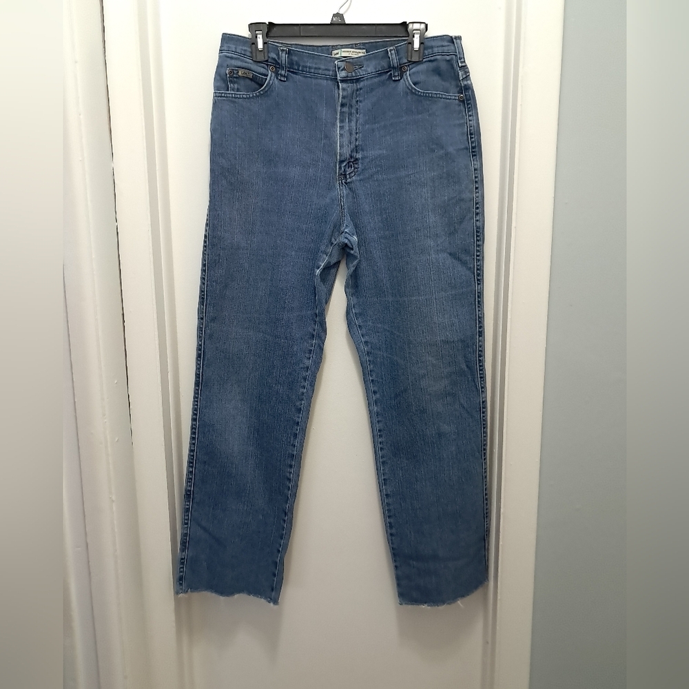 Lee Men's Straight Blue Jeans